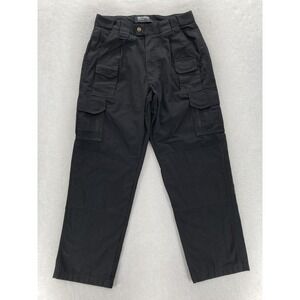 Blackhawk Warrior Wear Tactical Pants Mens 34x32 Black Ripstop Cargo Outdoor